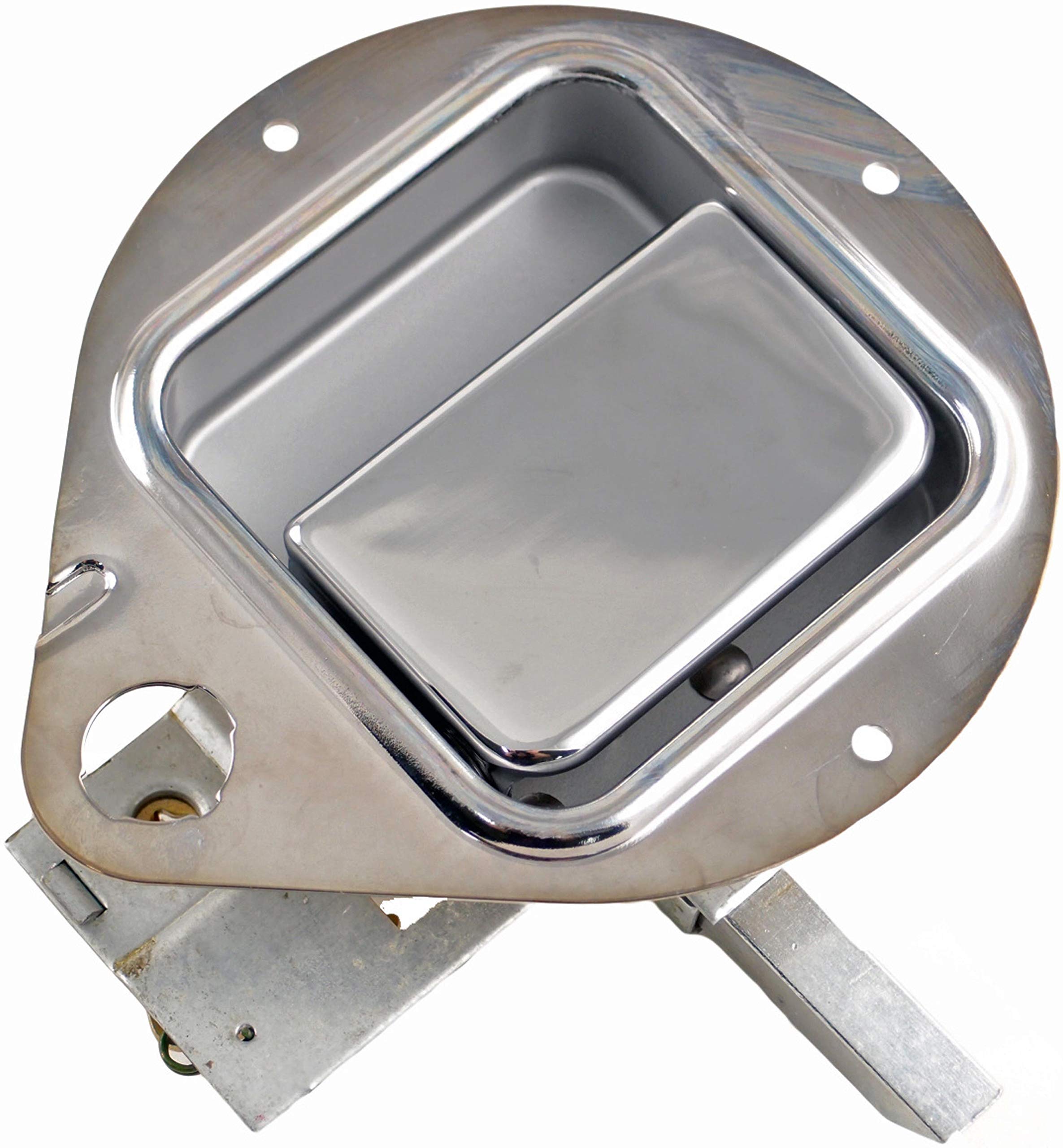 Dorman 760-5425 Cab Door (Passenger Side) Exterior Door Handle Compatible With Select Peterbilt Models, Chrome